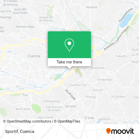 Sportif map