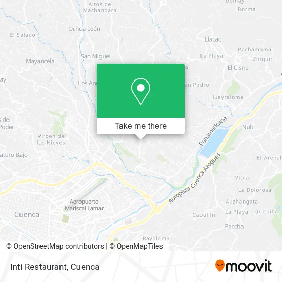 Inti Restaurant map