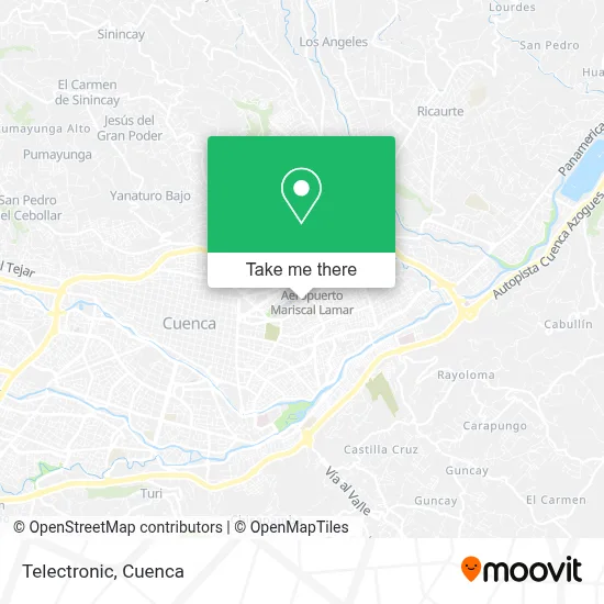 Telectronic map