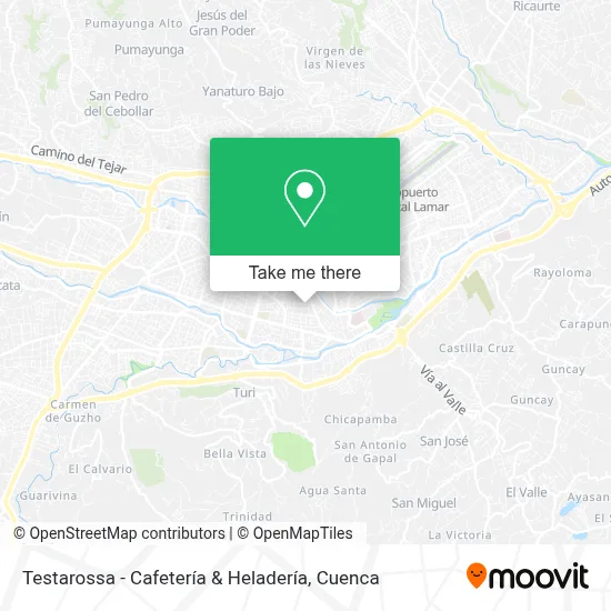 Testarossa - Cafetería & Heladería map