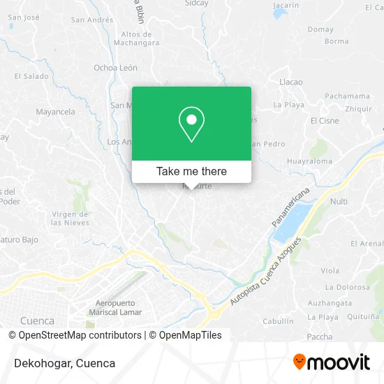 Dekohogar map