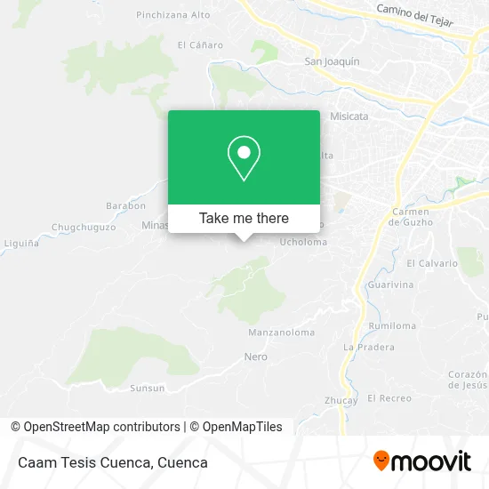 Caam Tesis Cuenca map