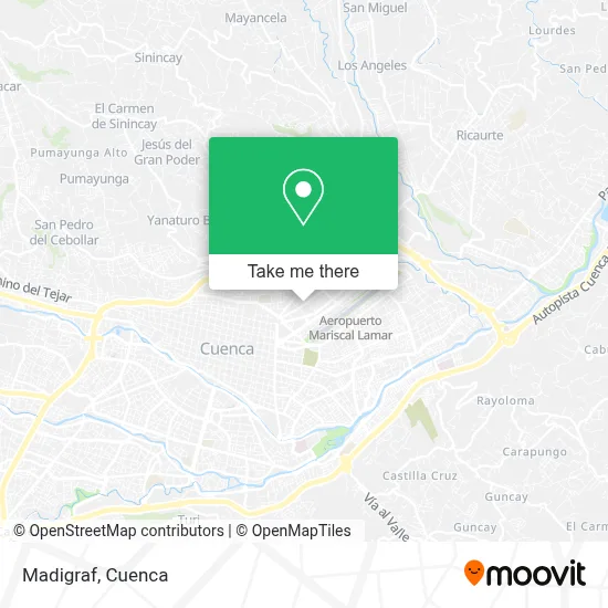 Madigraf map