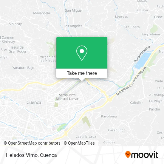 Helados Vimo map