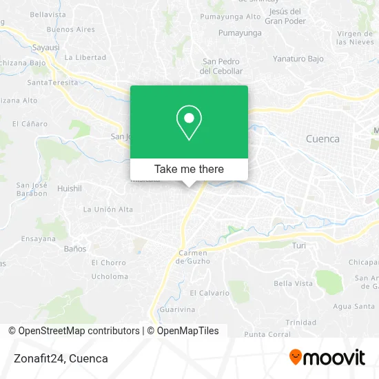 Zonafit24 map