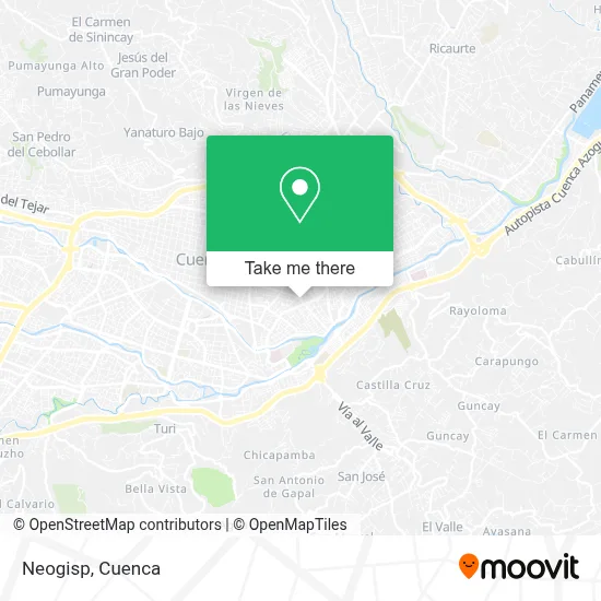 Neogisp map