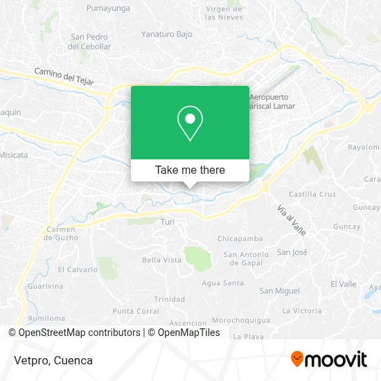 Vetpro map