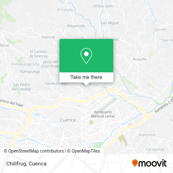 Chillfrug map
