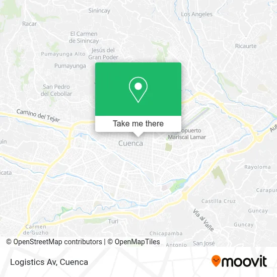 Logistics Av map