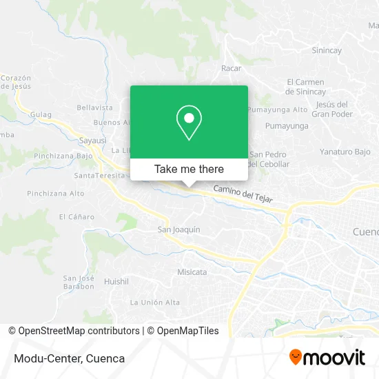 Modu-Center map