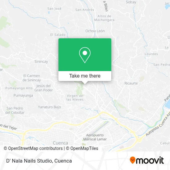 D' Nala Nails Studio map