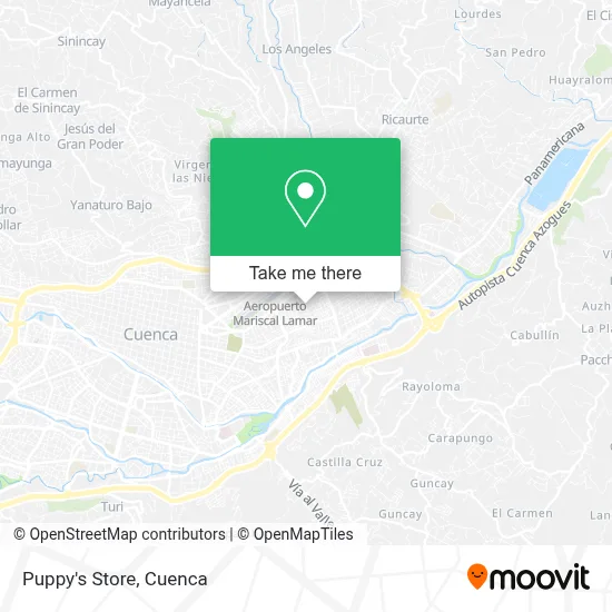 Puppy's Store map