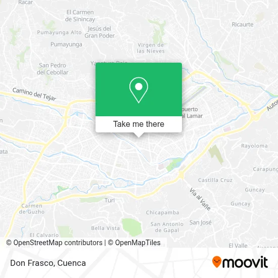 Don Frasco map