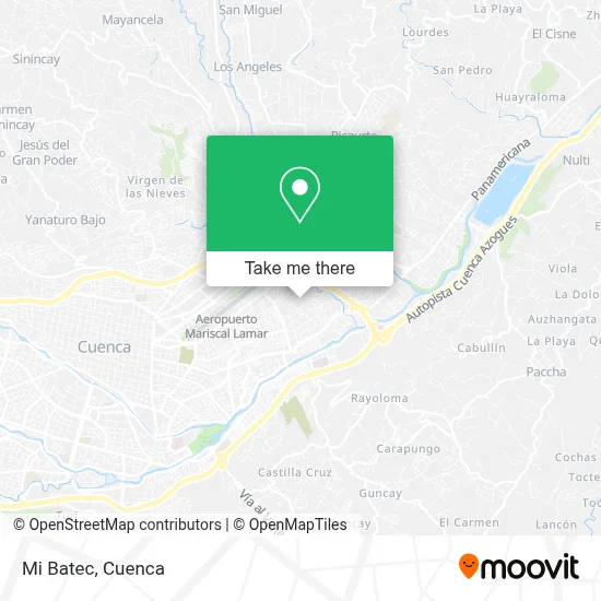 Mi Batec map