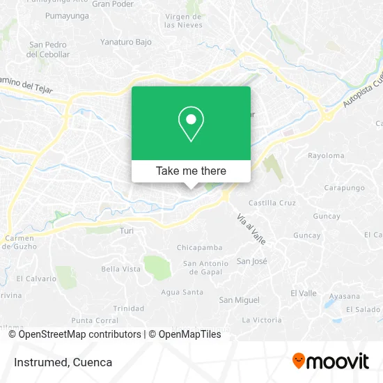 Instrumed map