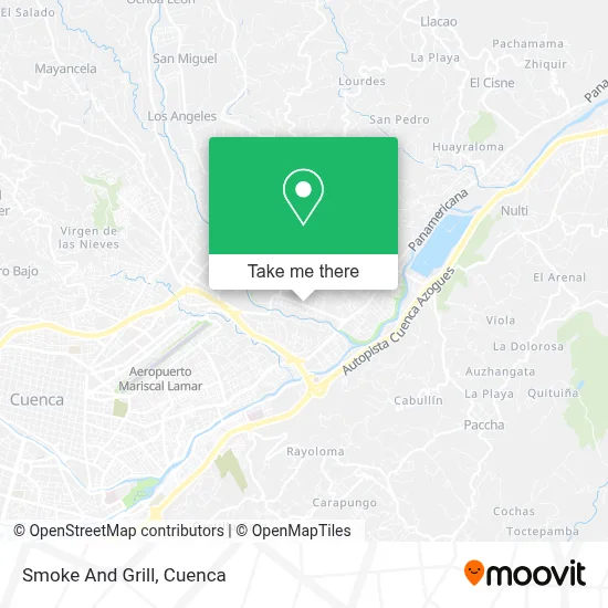 Smoke And Grill map