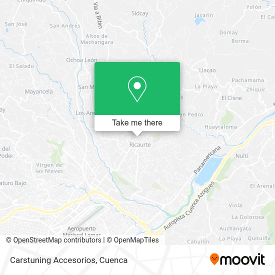 Carstuning Accesorios map