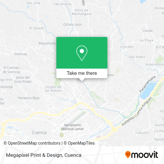 Megapíxel Print & Design map