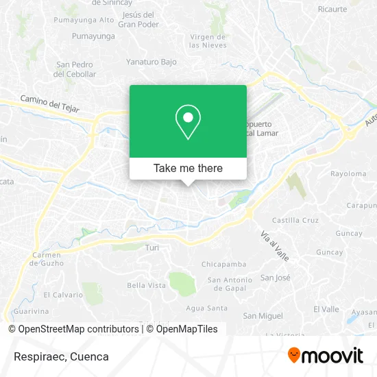 Respiraec map