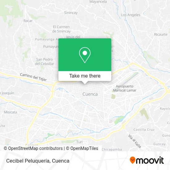 Cecibel Peluquería map
