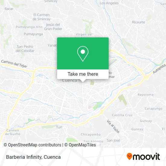 Barberia Infinity map