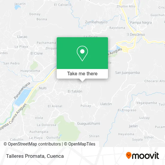 Talleres Promata map