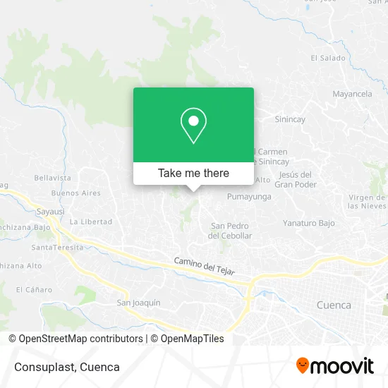 Consuplast map