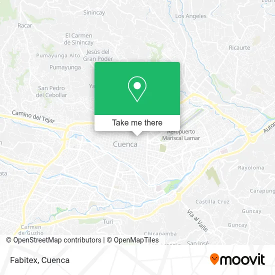 Fabitex map