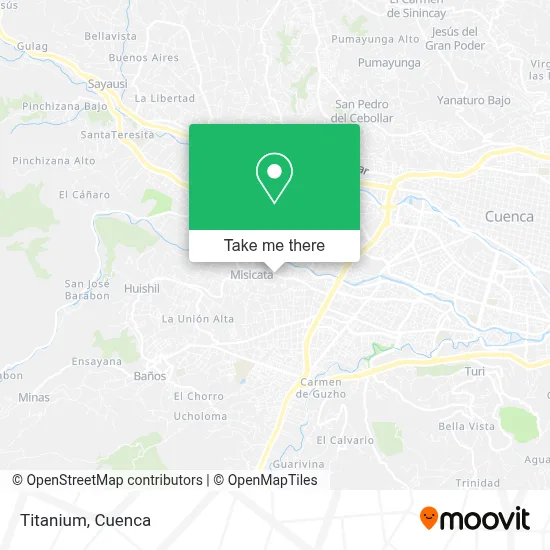 Titanium map
