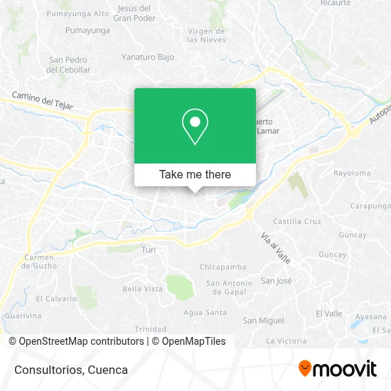 Consultorios map