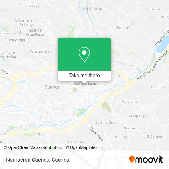 Neurocron Cuenca map