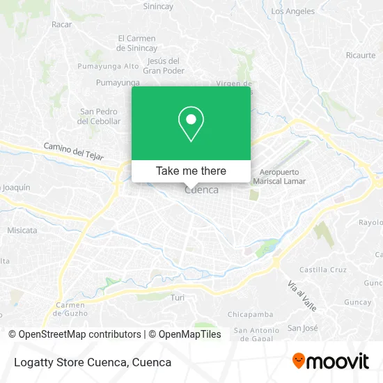 Logatty Store Cuenca map