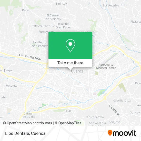Lips Dentale map