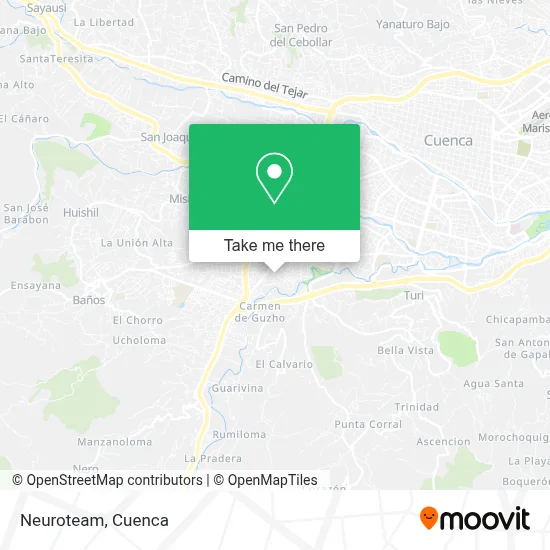 Neuroteam map