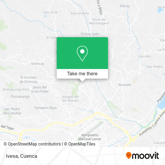 Ivesa map