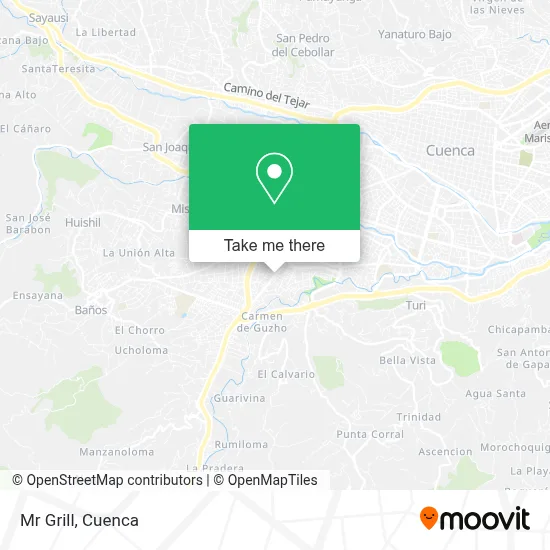 Mr Grill map