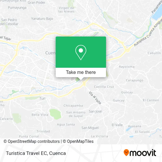 Turistica Travel EC map
