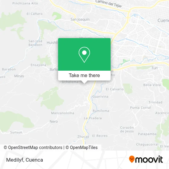 Medilyf map