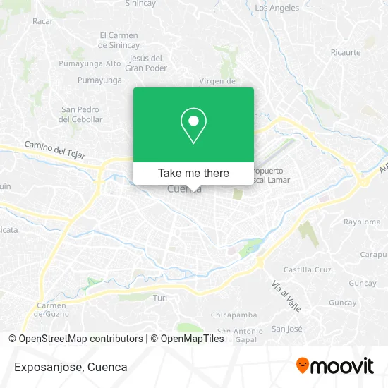 Exposanjose map