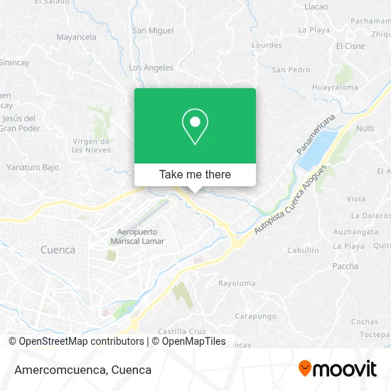 Amercomcuenca map