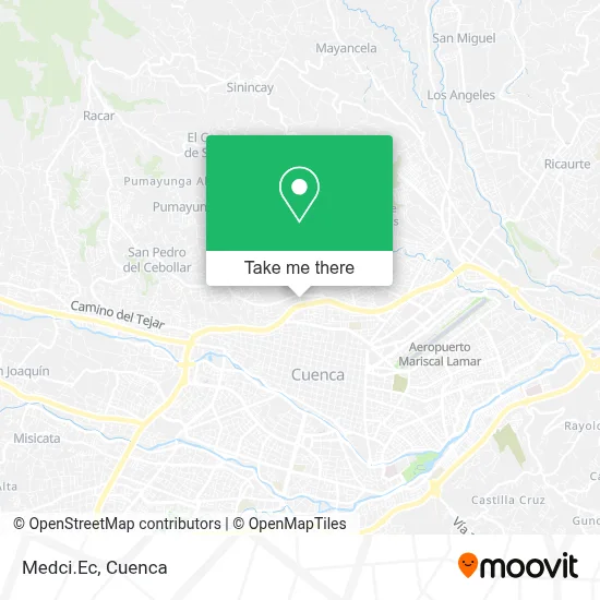 Medci.Ec map
