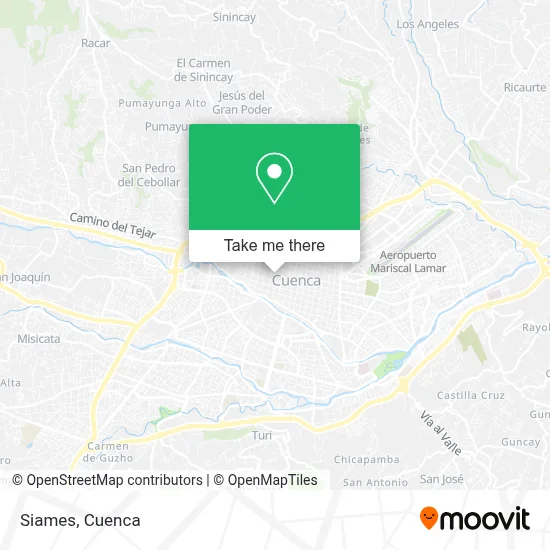 Siames map