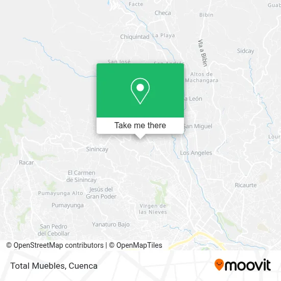 Total Muebles map