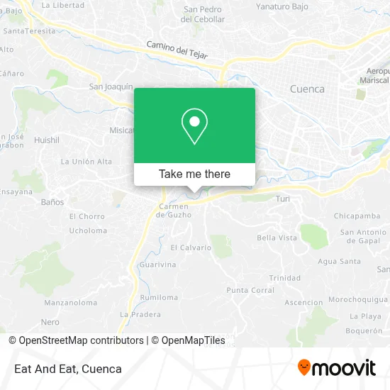 Eat And Eat map