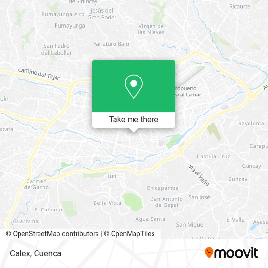 Calex map