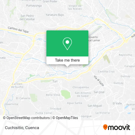 Cuchisitio map