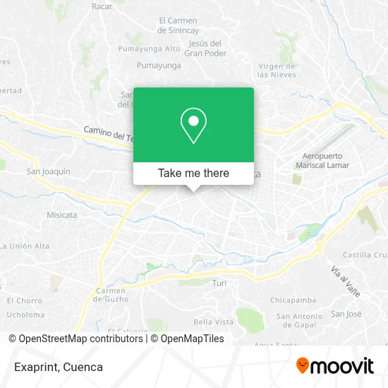 Exaprint map