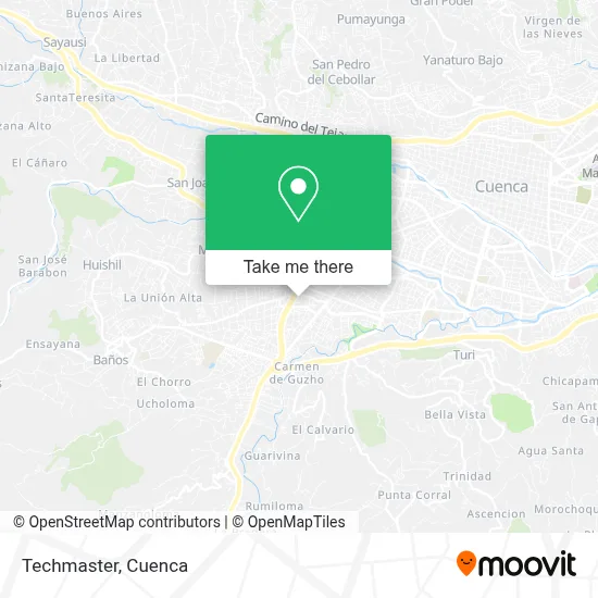 Techmaster map