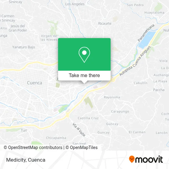 Medicity map