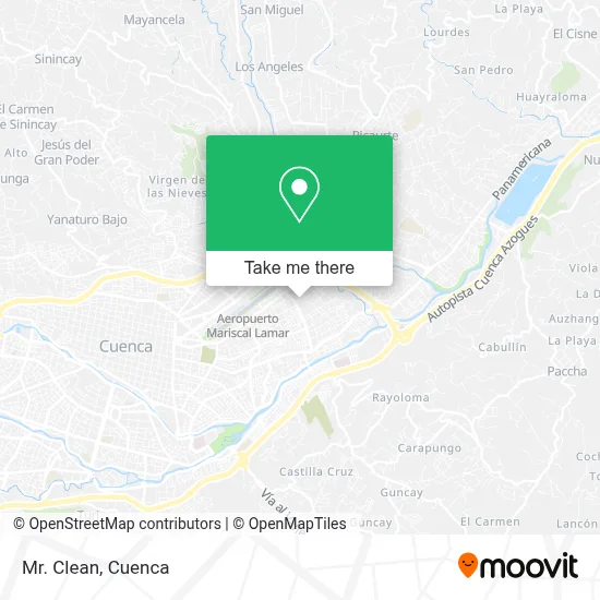 Mr. Clean map